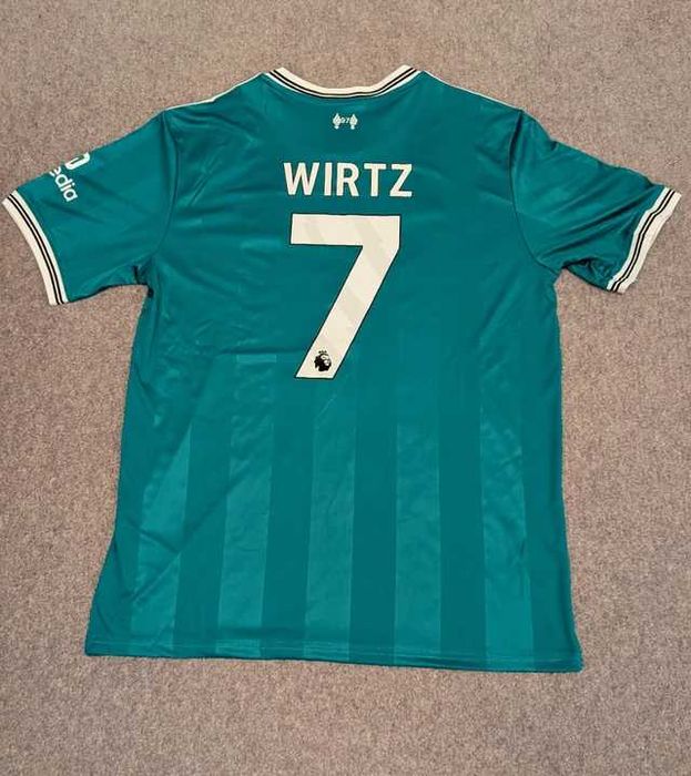 Tricou Liverpool Verde - 2025-26 (Personalizare și transpot gratuit)