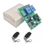 RELEU CU TELECOMANDA 220V modul 2 relee WIRELESS controlat radio
