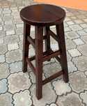 Scaun/Taburet Inalt- Lemn Masiv- Bar, Cafenea, Pub, Bistro