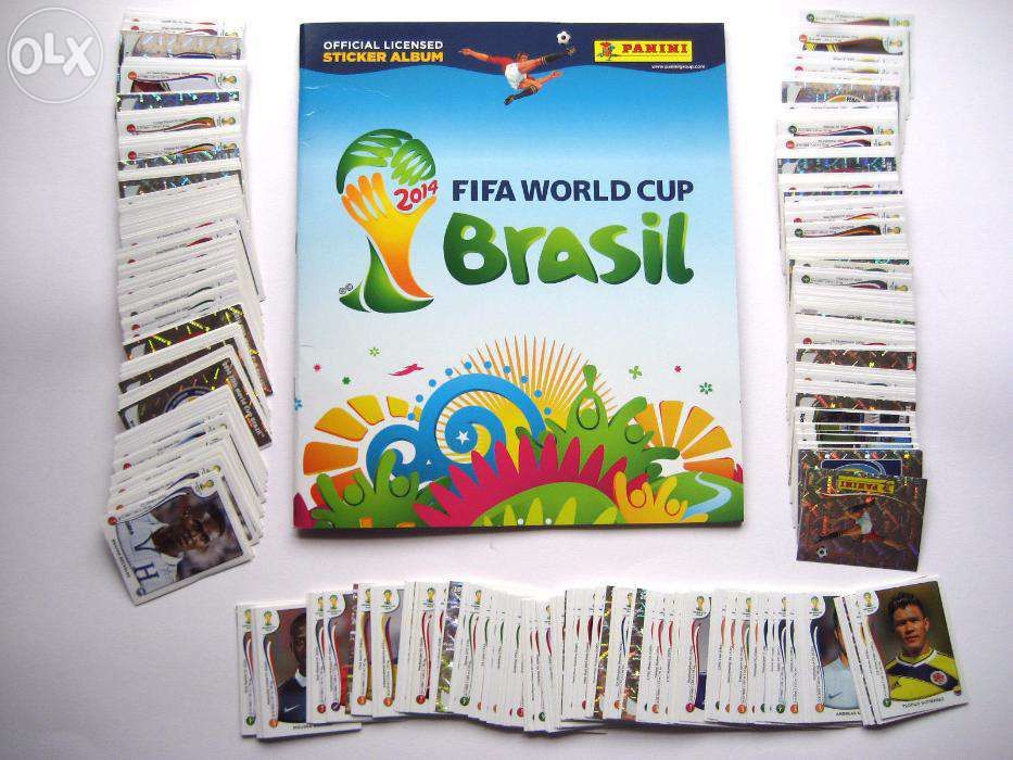 Panini Campionatul Mondial Brazilia 2014 Album Mint + Set Complet