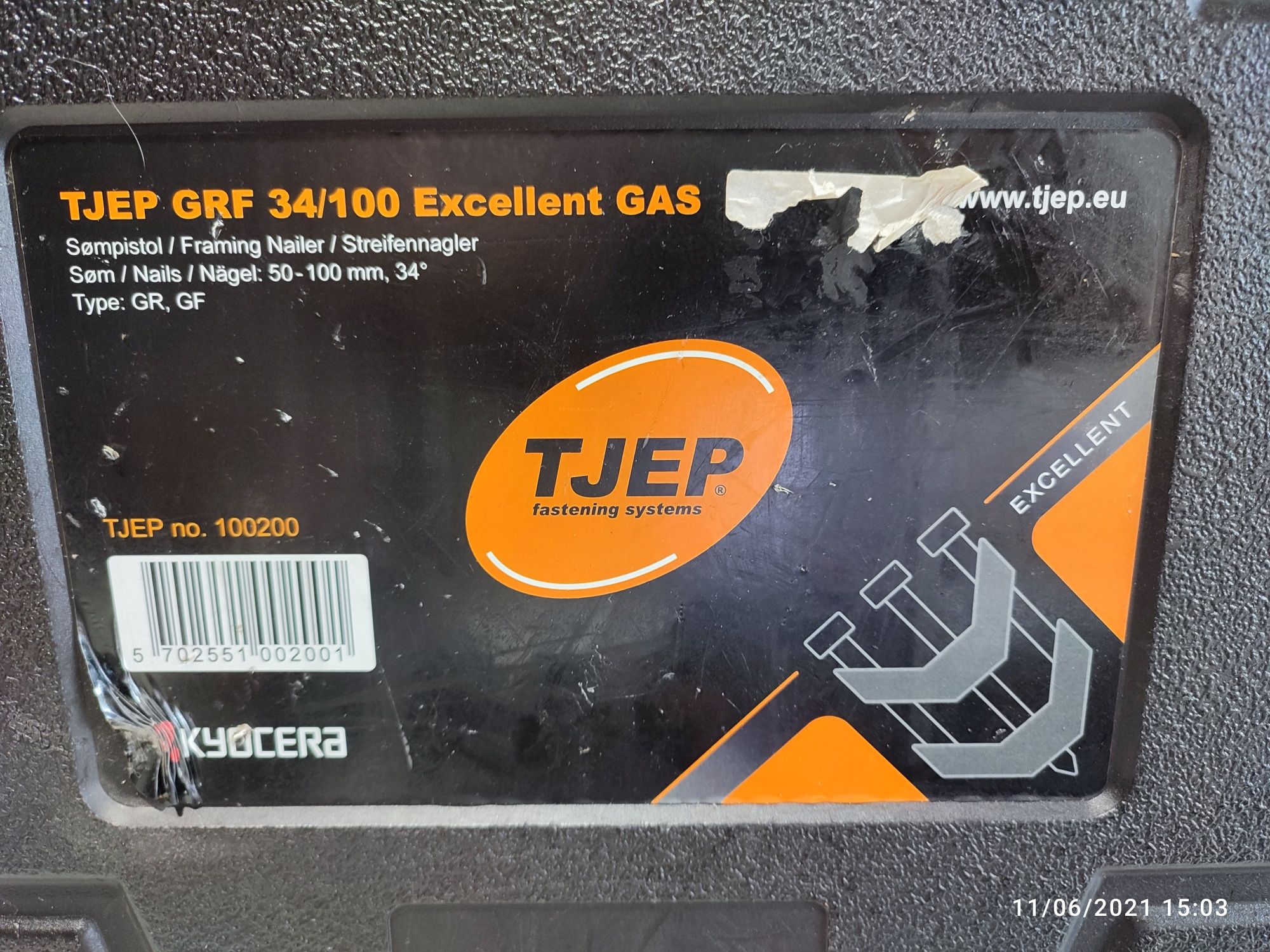 Pistol cuie TJep GRF 34/100 Excelent gas