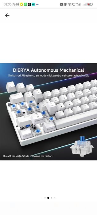 Tastatura mecanica noua