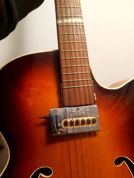 Chitara archtop cu doza Ideal