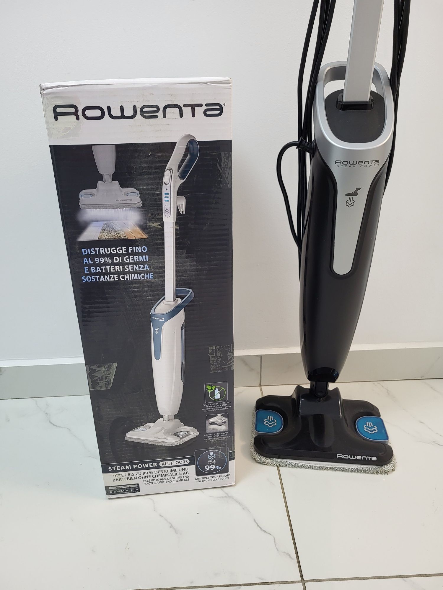 Mop electric cu abur Rowenta NOU 50% REDUCERE