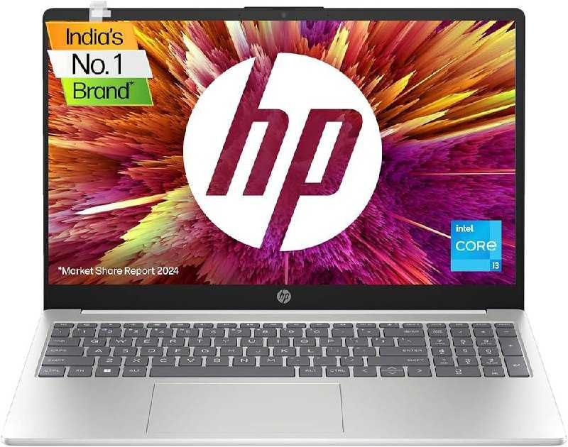 HP Laptop 15-fd0336nia/Intel Core i3-1315U/DDR4 4GB/256GB SSD/Silver