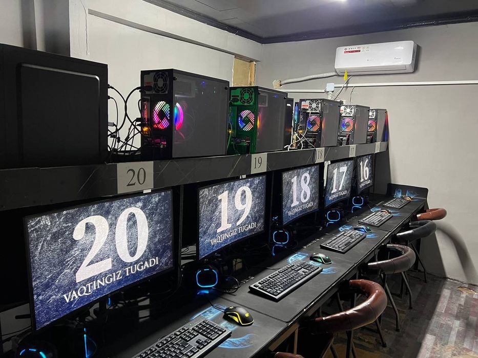 Game club! 31  ta kompyuter. Tayor yurib turgan biznes!
