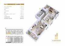 Apartament cu 3 camere, orientare Sud-Estică, Capitolis Residence
