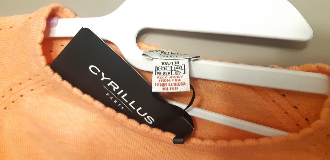 CYRILLUS PARIS  пуловер и потник ( топ) - нови