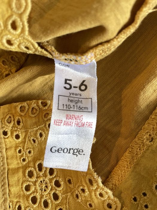 Дрешки Zara, H&M, George 5-7г.