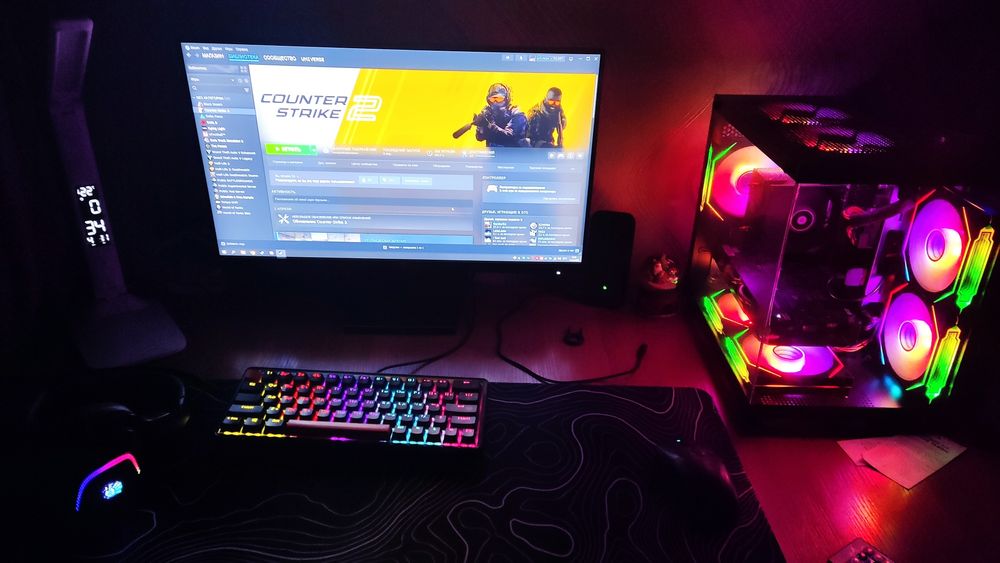 Ryzen 5 4500 GTX 1660 6Gb LCD24 игровой компьютер
