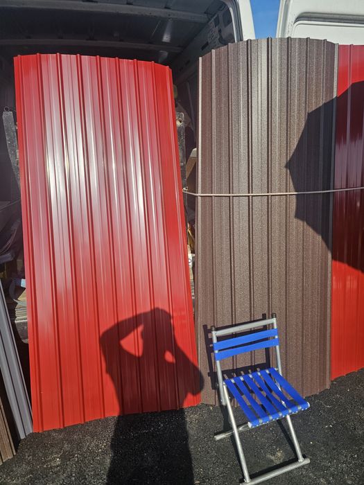 Vand tabla cutata zincata și color