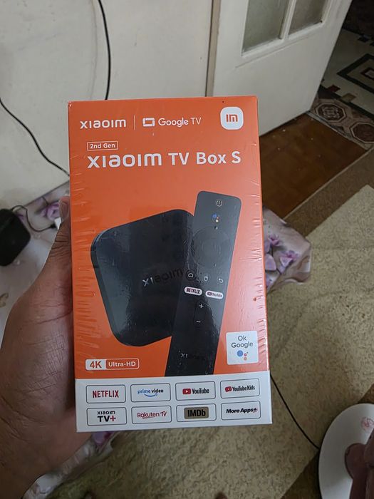 Xiaomi TV Box S 4K 2nd Gen Mi Box,4K UHD 2160p, DTS-HD, Dolby Vision