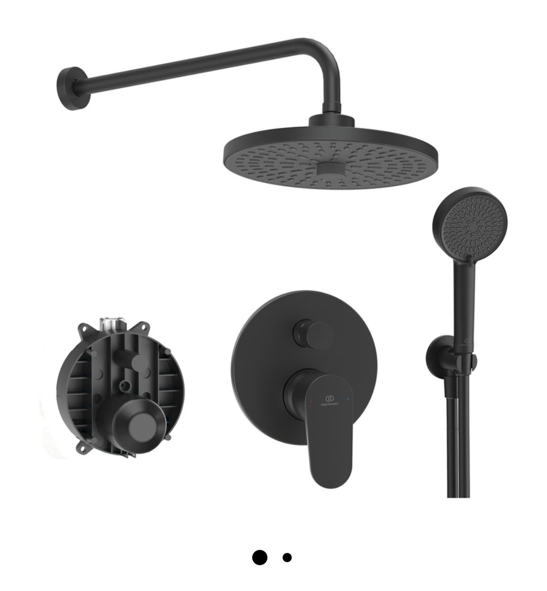Смесител и рамо за душ система Ideal standart