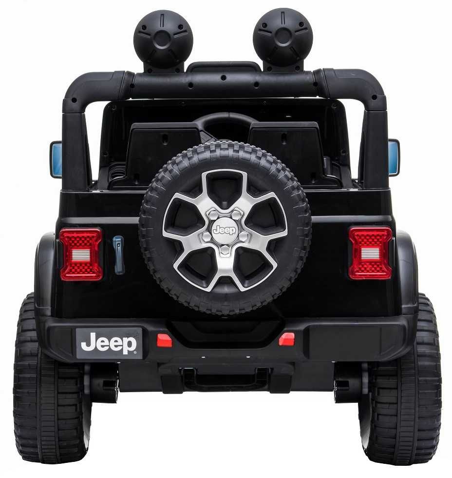 Masinuta electrica copii 2-8 ani Jeep Rubicon 180W 4x4, R.Moi Negru