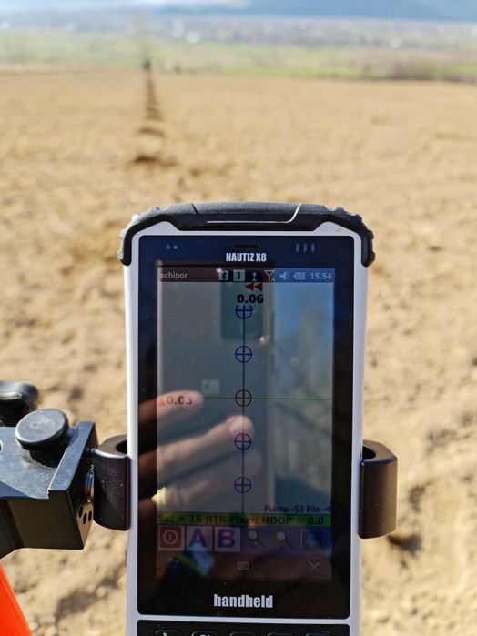 Infiintare plantatie mecanizat, plantatie  gps , infiintare livada