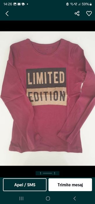 Lichidare stoc bluza Limited Edition