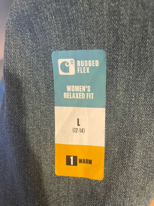 Geaca de Blugi Carhartt, marime de femei L nou nouta cu ethiceta