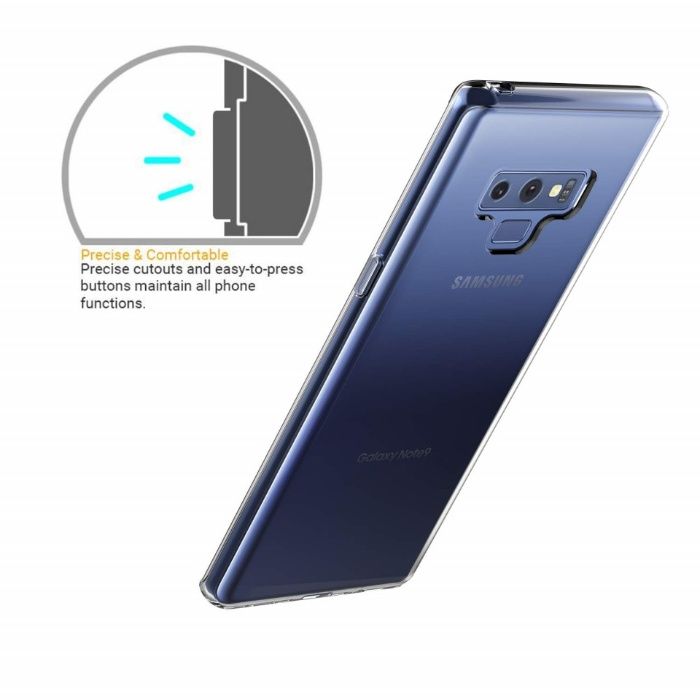 Husa Samsung Galaxy Note 9, Silicon TPU slim Transparenta