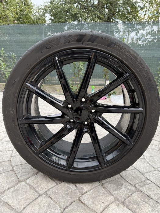 Set 4 jante aluminiu 275/35/R20 + avelope de vara Kumho ECSTA