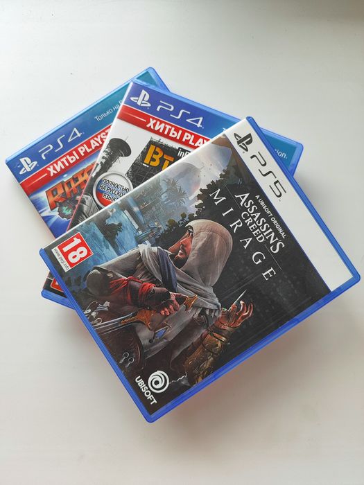 Продам/Обменяю Диски PS4-PS5  с Фигуркой