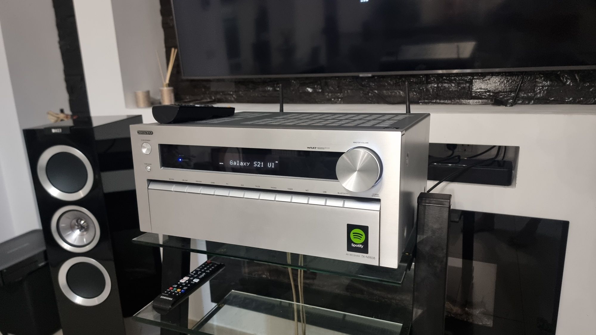 Receiver 7.2 Onkyo TX-NR838 Dolby Atmos THX Wifi Bluetooth 4k ARC 130w