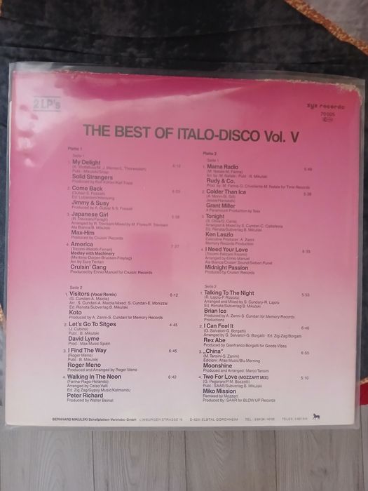 Discuri  Vinyl Italo Disco