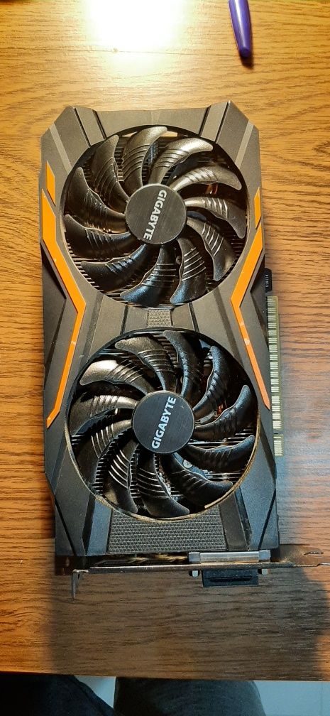 Видеокарта gigabyte G1 GAMING 1050 ti 4 gb 2х fan