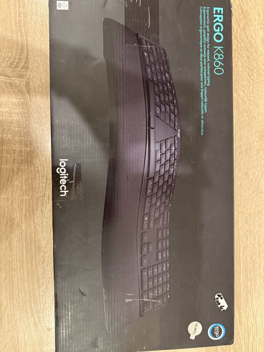 Logitech Ergo K860 – Tastatură ergonomică wireless (nouă, testată)