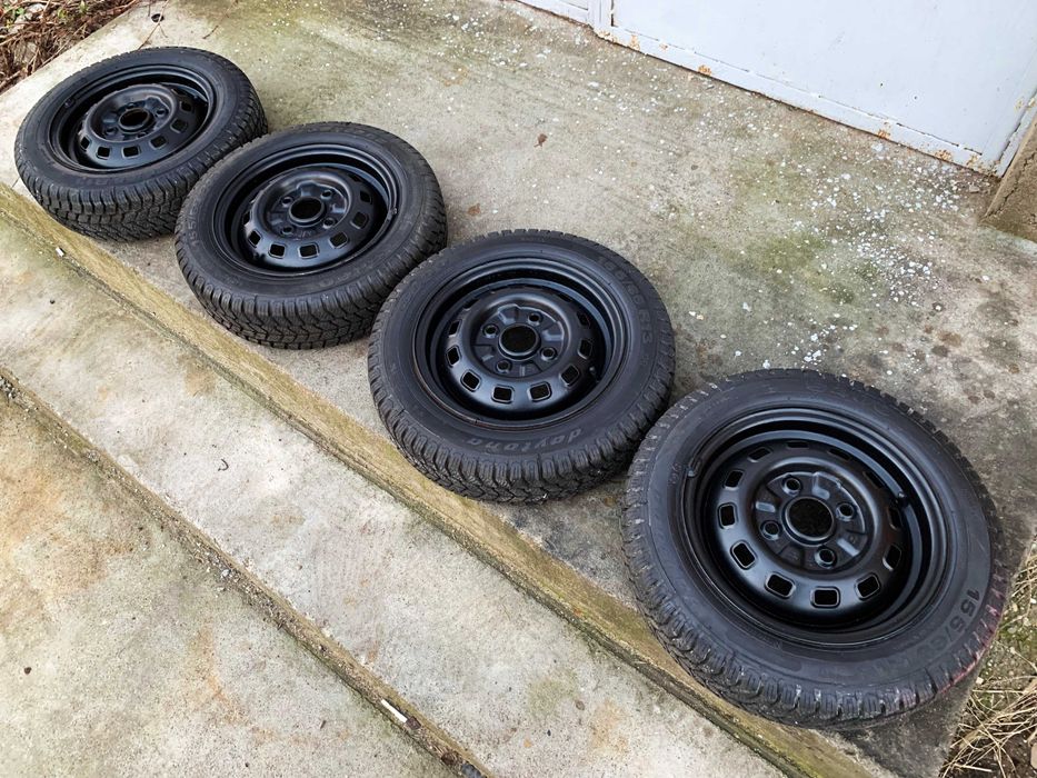 Roti/Jante tabla Matiz-Spark 5x114 + cauciucuri 155_65_13