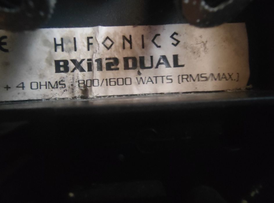 Hifonics BXi 12 DUAL субуфер