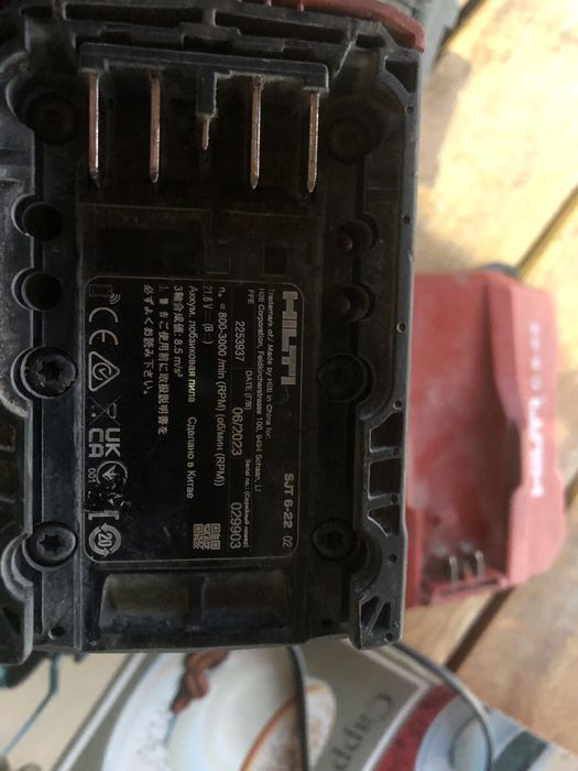 Hilti impact si fierastrau pendular