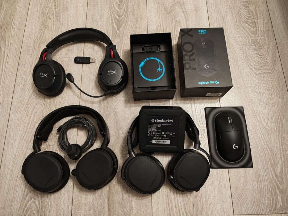 Accesorii gaming ( mouse si casti )