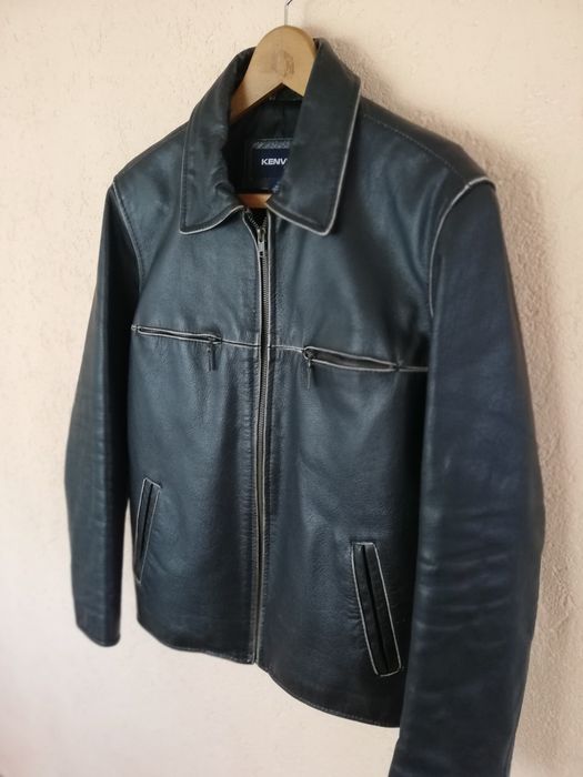 Geaca piele bărbați Kenvelo M