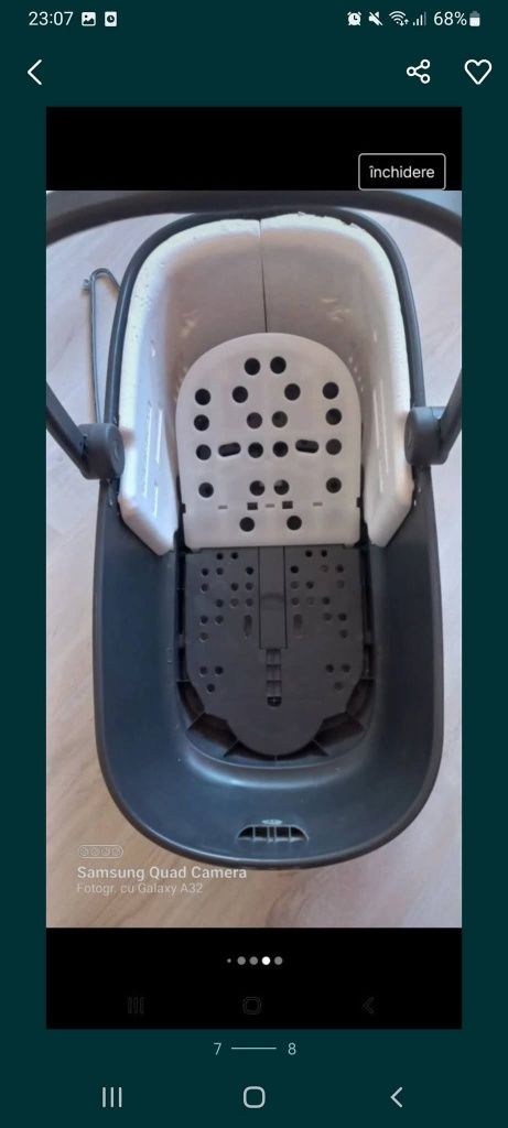 Boxă audiode culoare gri