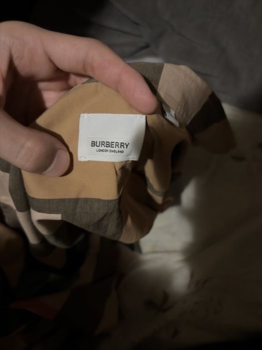 Рубашка клетчатая барбери