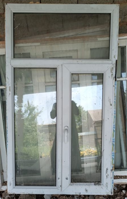 Пластиковые окна. Арзан бағада. Размер: 1.45×1.06