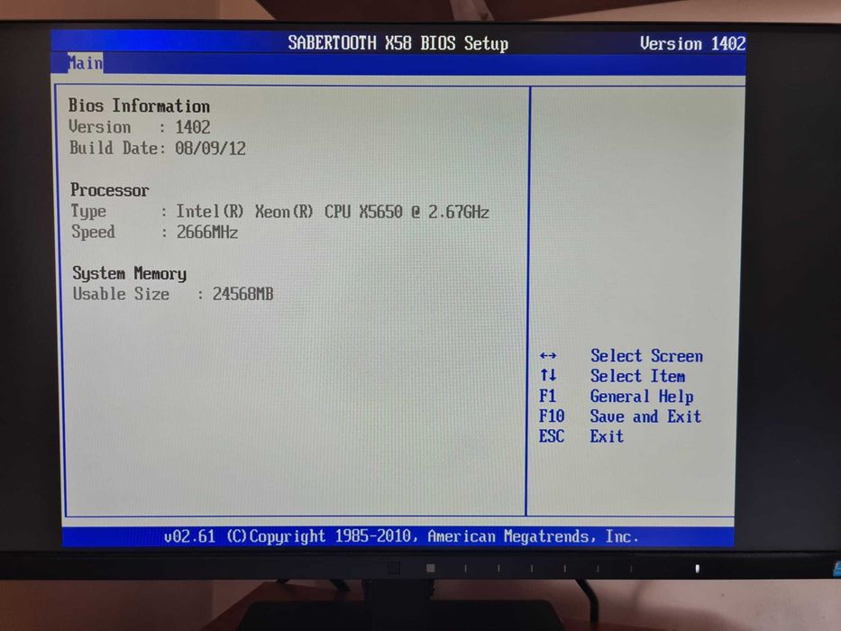Kit  Asus X58 Sabertooth + Xeon X5650 12 nuclee + 24gb ddr3 Corsair