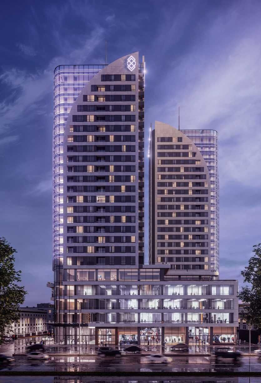 MODERA TOWERS 71.79м2 21 Этаж