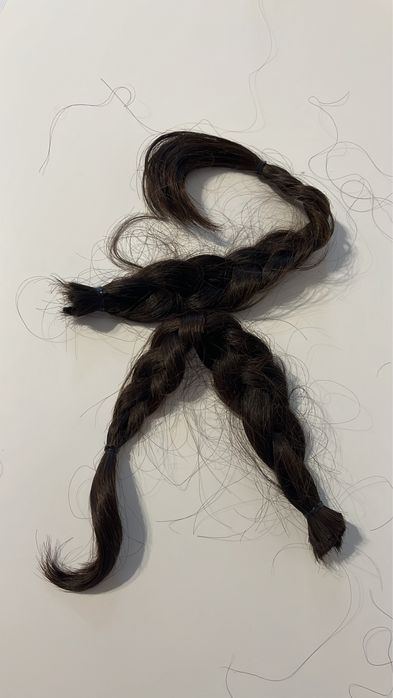 Vand par natural 2 codite de 25 de cm