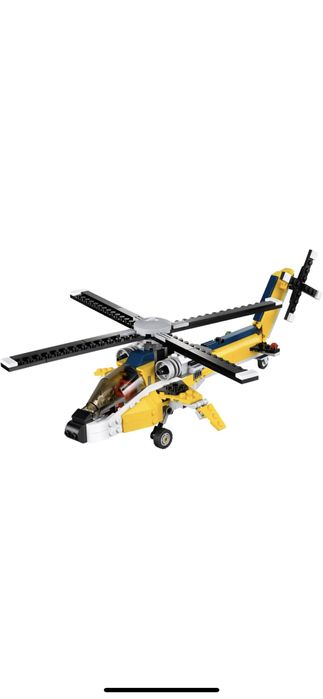 Lego Creator 3-in-1 31023 Vehicule galbene pentru curse
