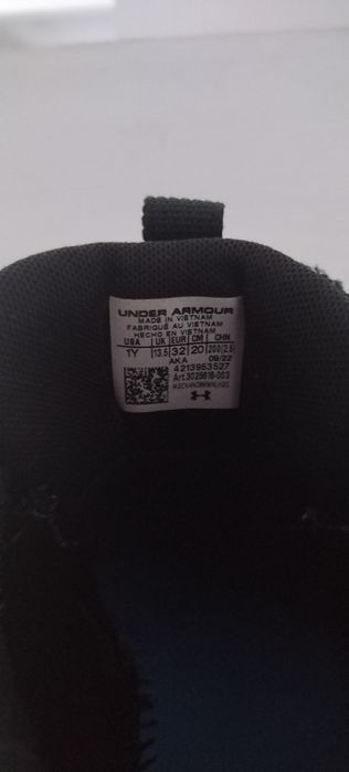 Adidași, Under Armour, marimea, 32, copii,