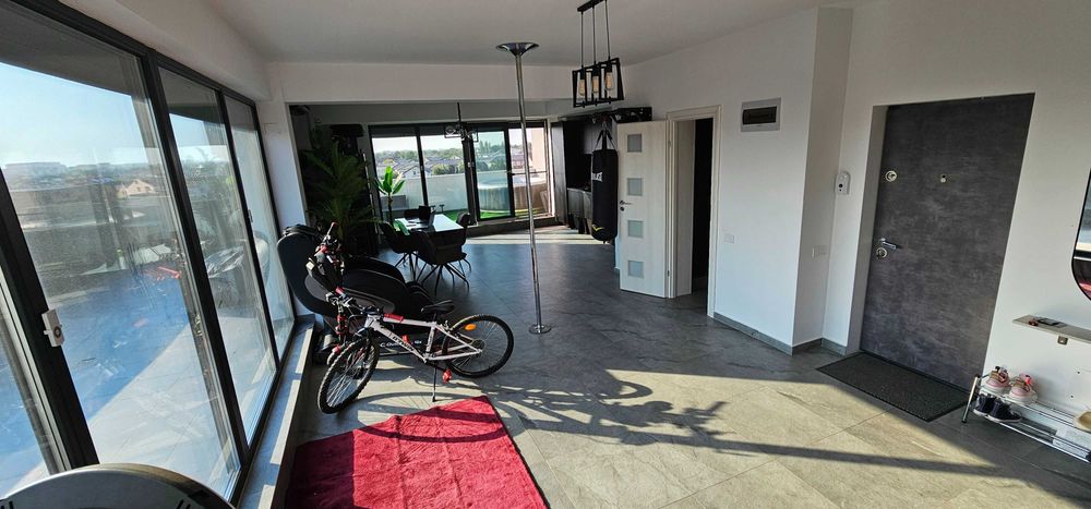 penthouse 110m2 full open space, 2 locuri parcare, Bragadiru IF