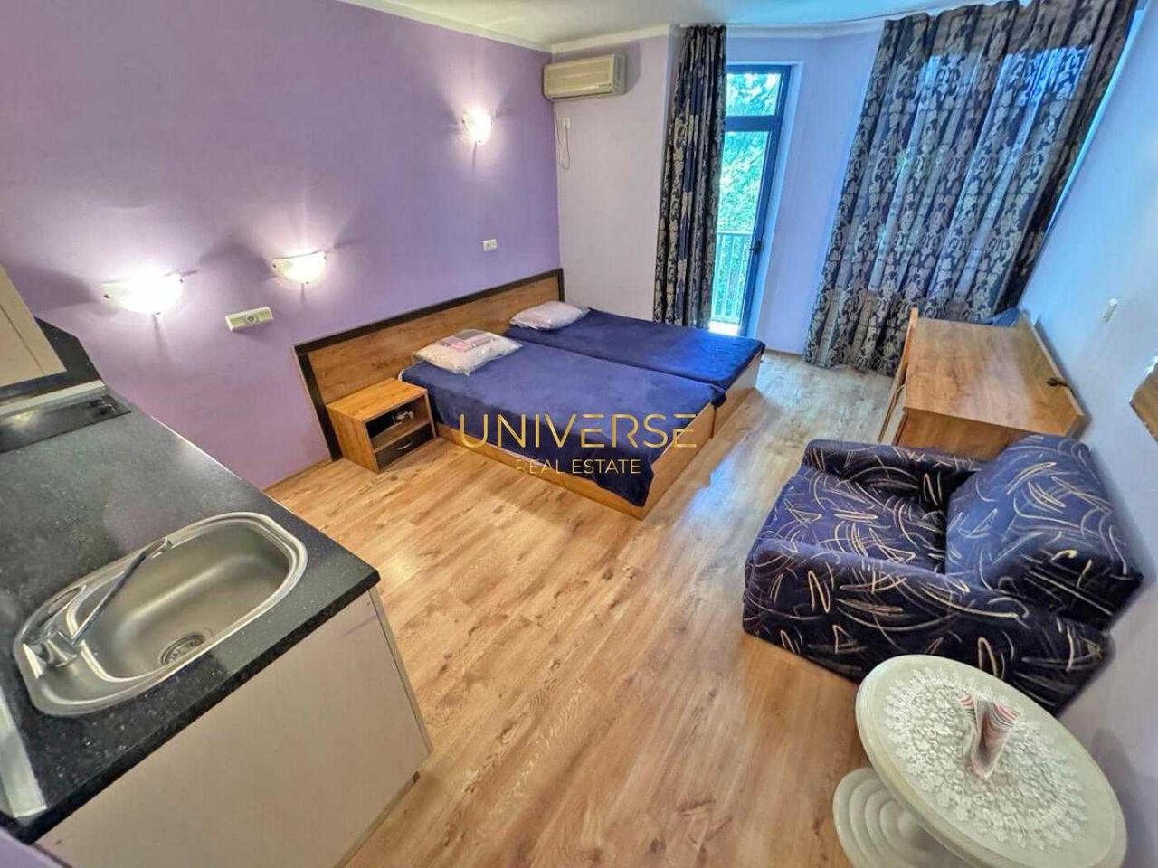 Продава се Едностаен апартамент в к.к. Слънчев бряг - 37 кв.м за 1230 €/кв.м - Снимка #3