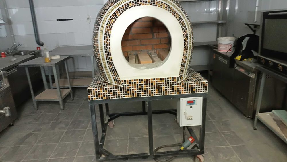 Тандыр электрический для лепешек самсы на колесах для кафе