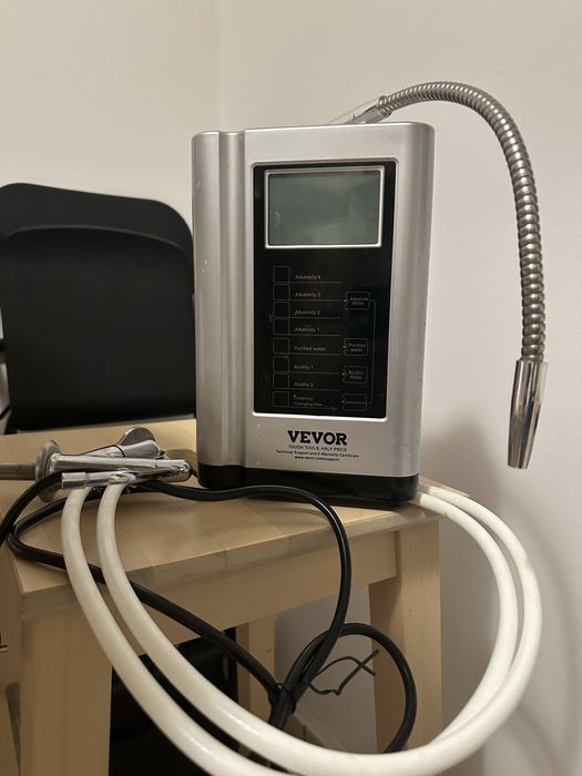 Aparat ionizator Vevor - apa alcalina, purificator - 7 nivele de PH