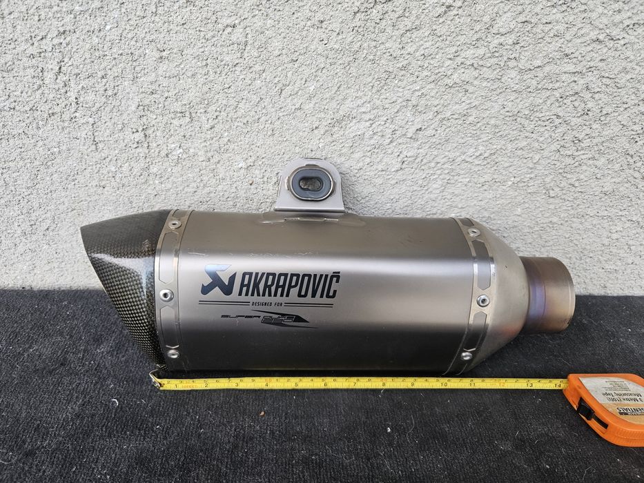 Toba/evacuare sport scurta Akrapovic titaniu pentru Ktm Superduke 1290