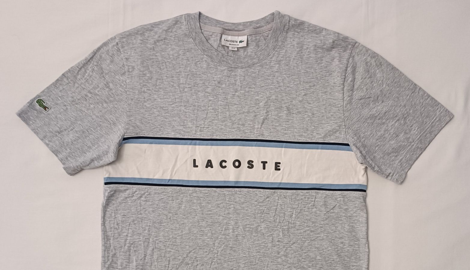 Lacoste T-Shirt оригинална тениска M памучна фланелка