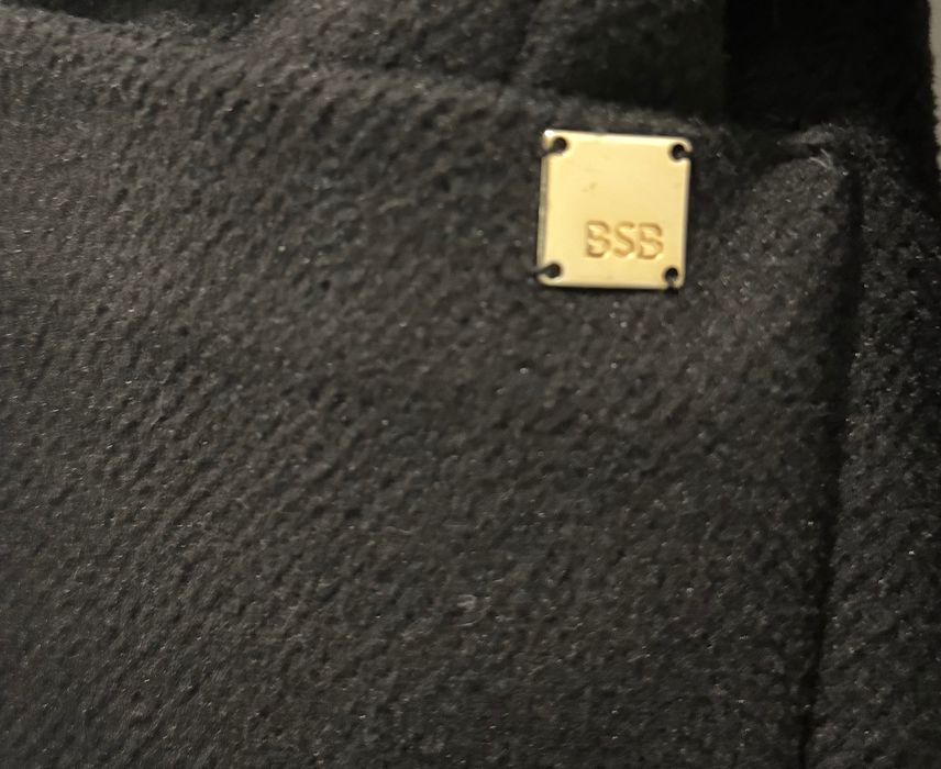 Bsb черно зимно палто