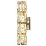 Aplică de perete / lustră verticală cu design luxos, iluminare LED