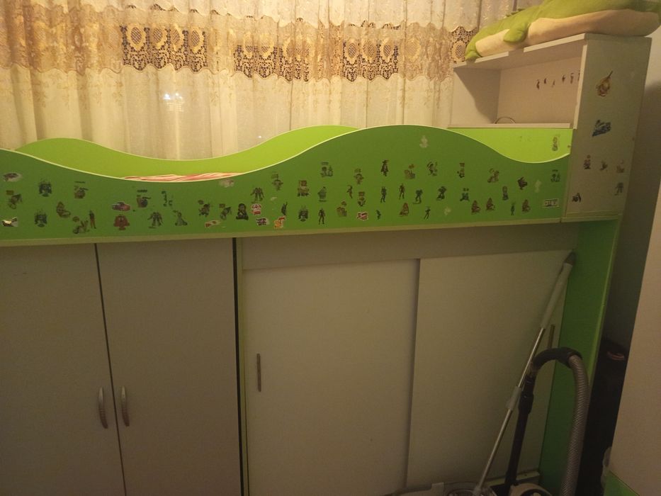 Кровать 2в1 шкаф